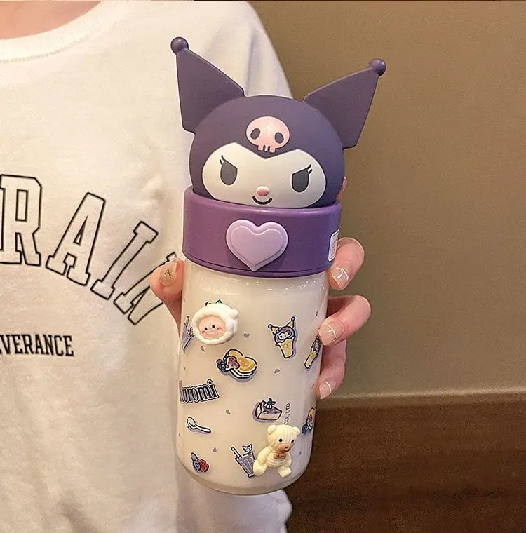 360Ml Anime Melody Water Mug Cartoon Kawaii Sports Bottle Kids Cup Birthday Gift for Girls