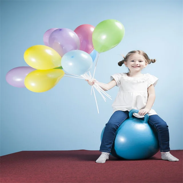 wholesale custom good quality Funny Toy small yoga exercise pilates ball with kids