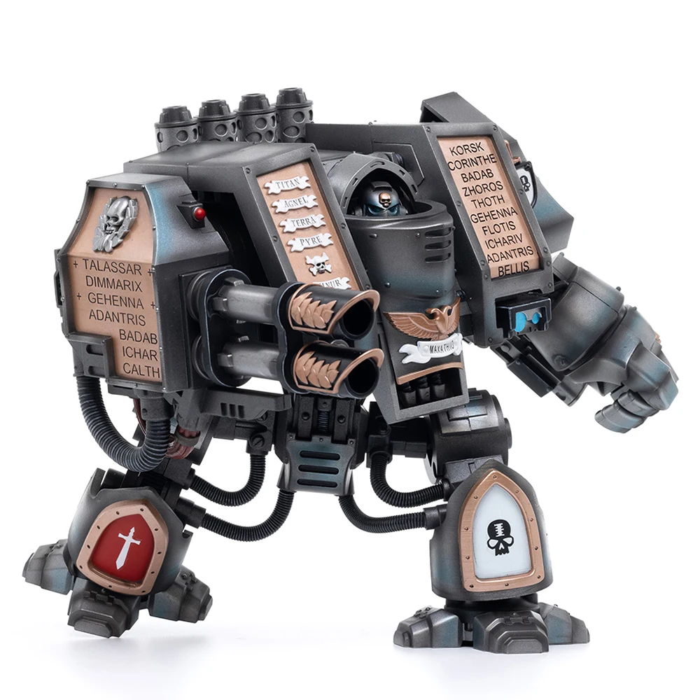 1200x1200 Anime Vinyl model Driver Action Figure joytoy Warhammer SpaceMarine Venerable Dreadnought Grey Knight Fearless Mech