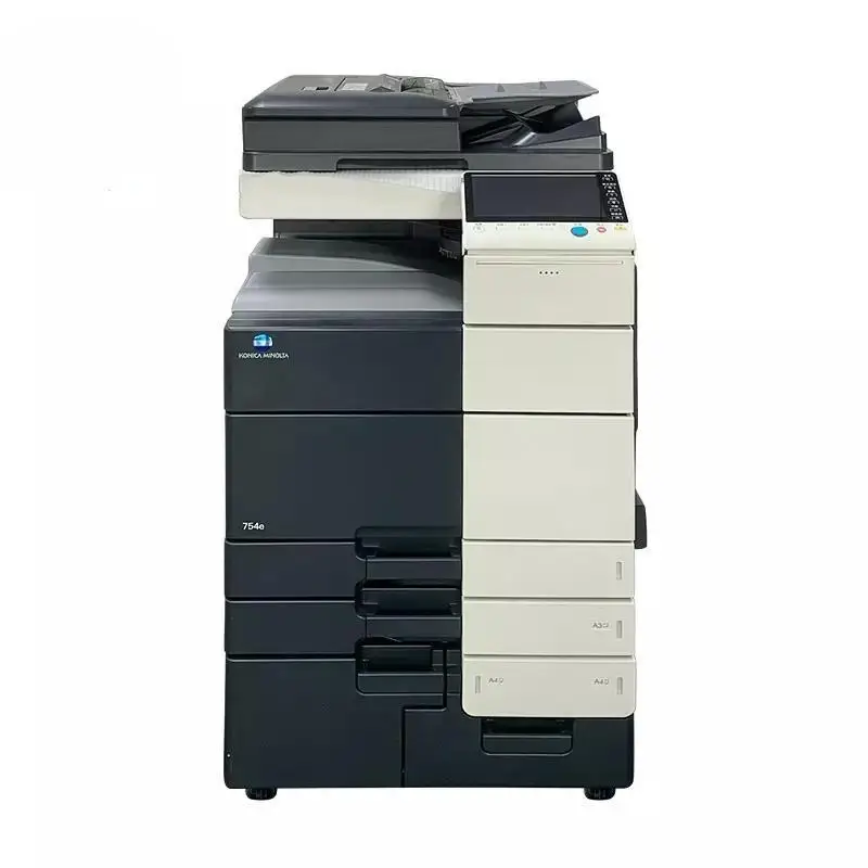 Отремонтированный высококачественный пресс-754 принтер minolta для принтера konica bizhub