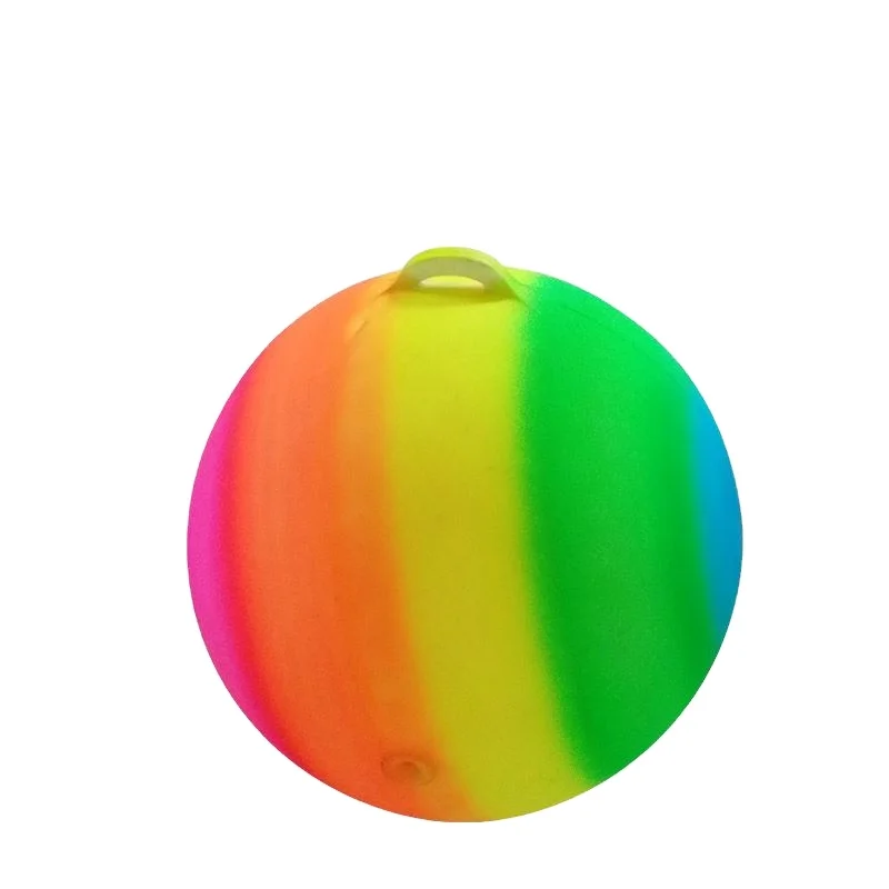Wholesale 8.5 inch rainbow basketball sports ball