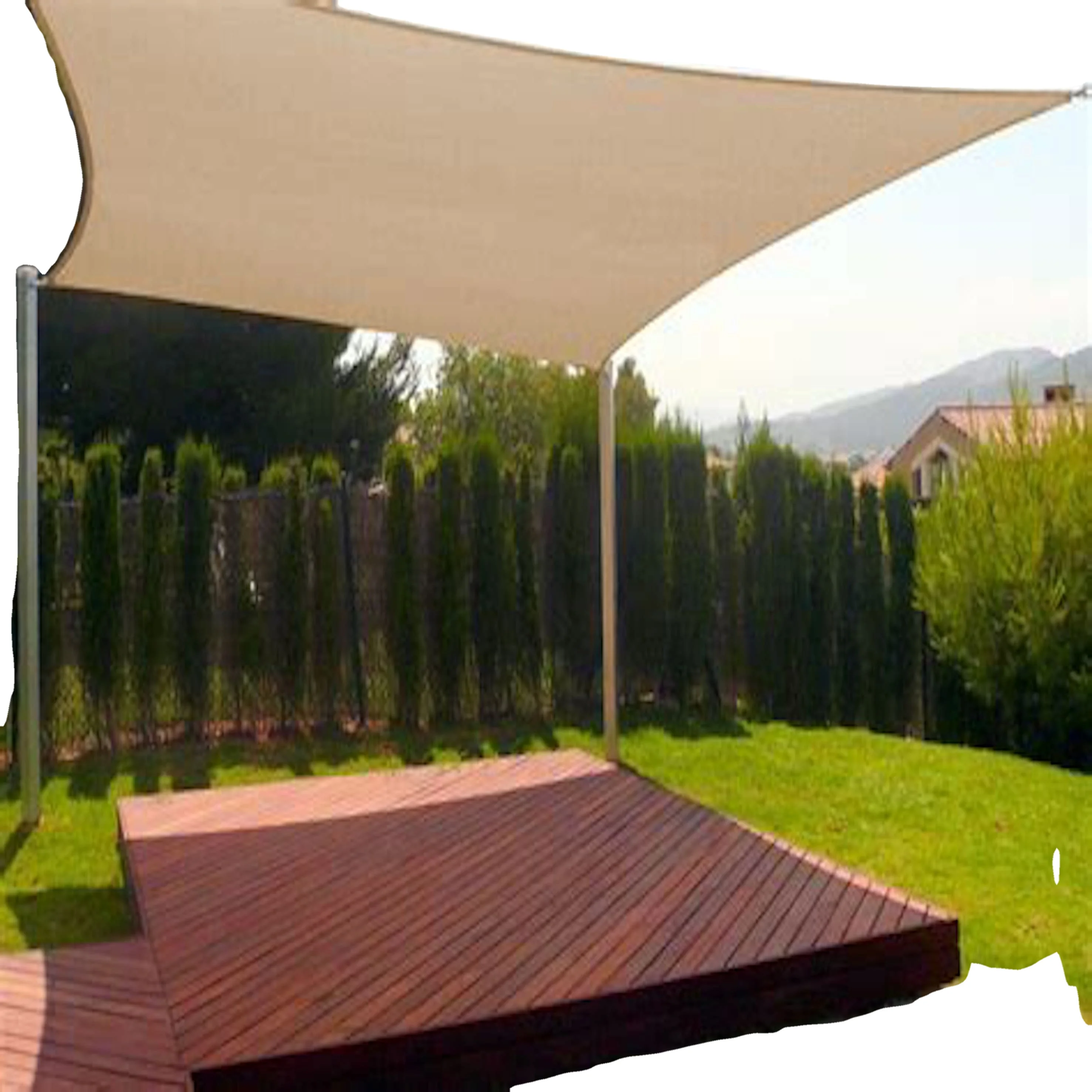 HDPE car parking shade net/pool shade sail/Camping Sunshade Protection Waterproof Sun Shade Net for Garden