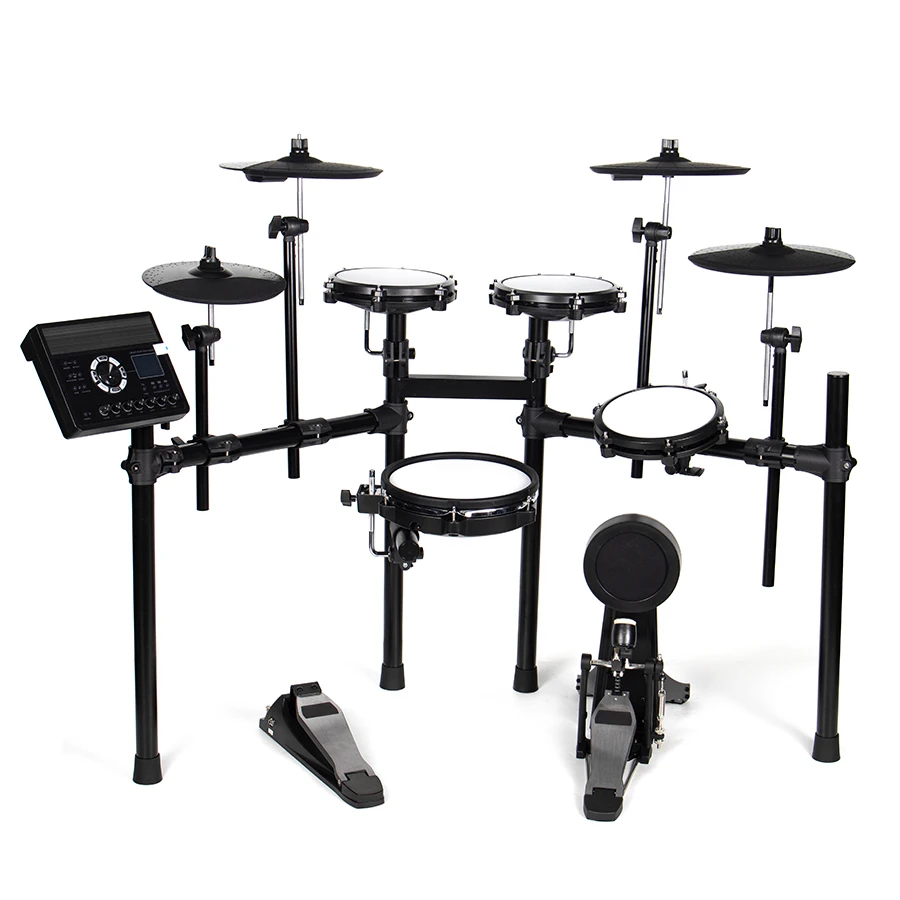 Made In China Music Instruments Drum Set 10-inch Snare Electronic Digital Drum Kit With 4 cymbals
