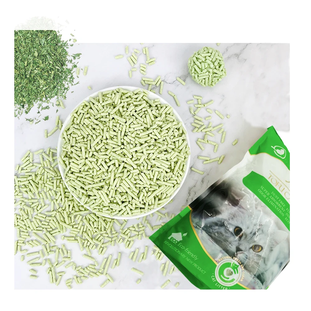 China bentonite silica gel pine cat litter natural plant cat litter cheap tofu cat sand