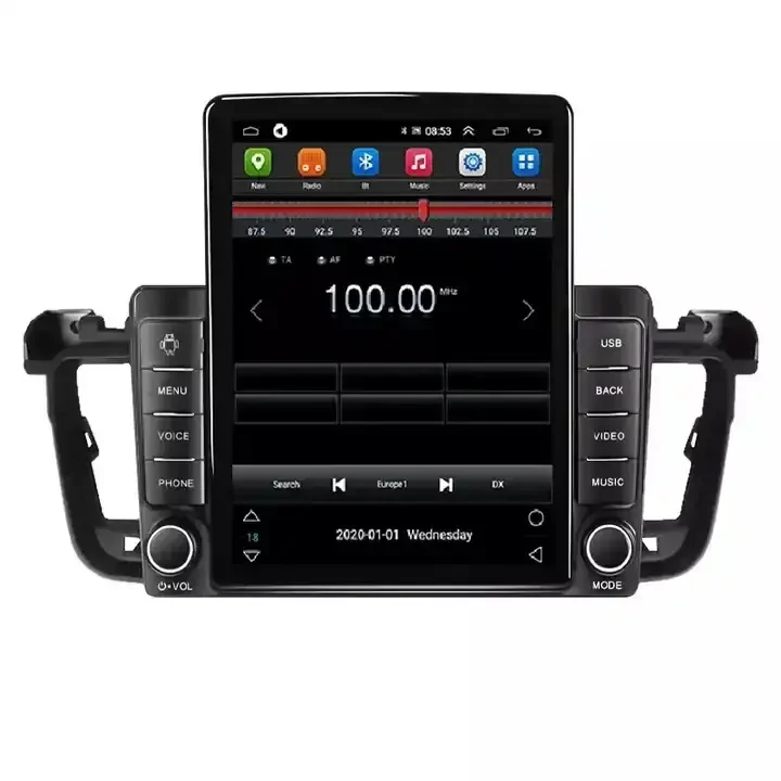 Автомагнитола Tesla Android 13 IPS DSP RDS 8 + 128G для Peugeot 508 2011-2018 360 зеркальная связь BT stereo Автомобильное видео