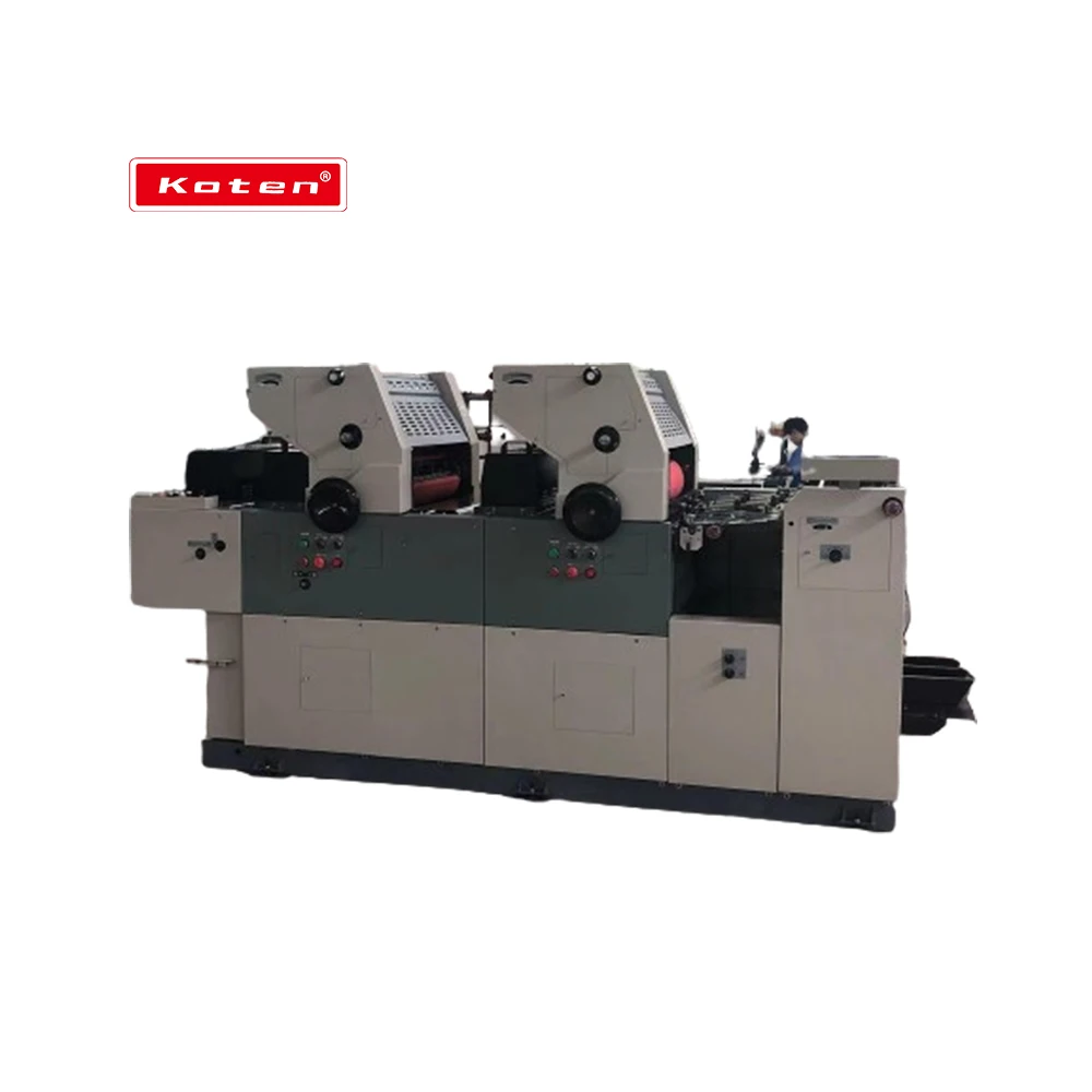A4 Size Offset Printing Machine Double Colors Offset Printing Machine Sheet  Offset Printer