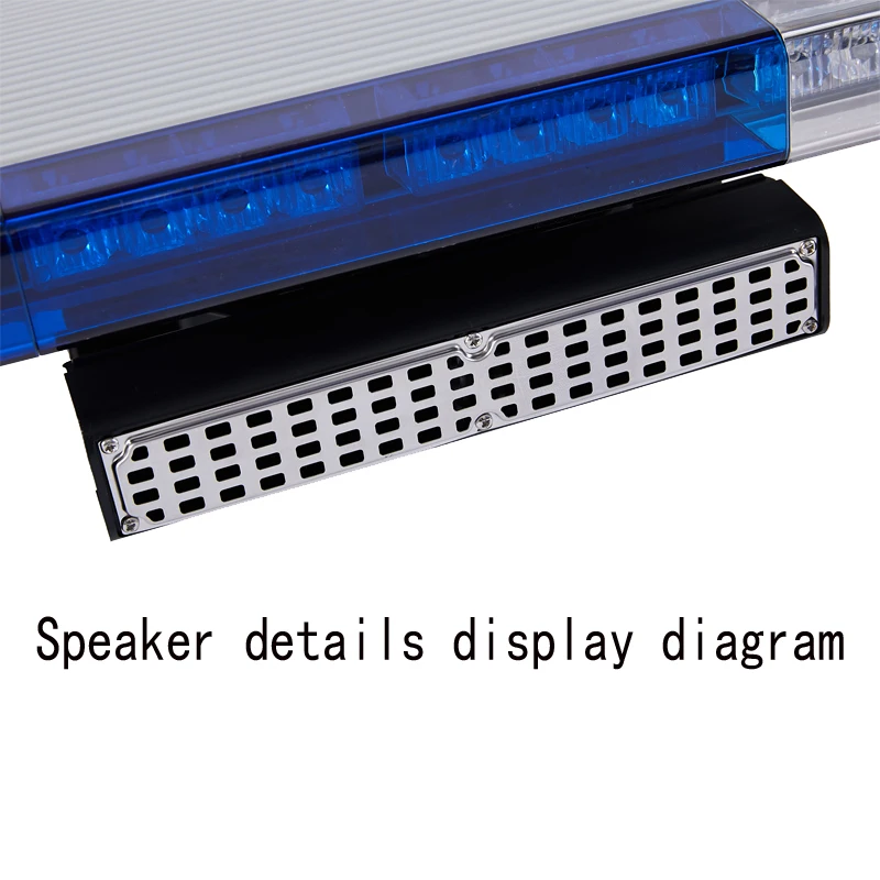 Guangzhou Warning Lights Bar For Cop Car Truck Crane Emergency Red Flashing Light