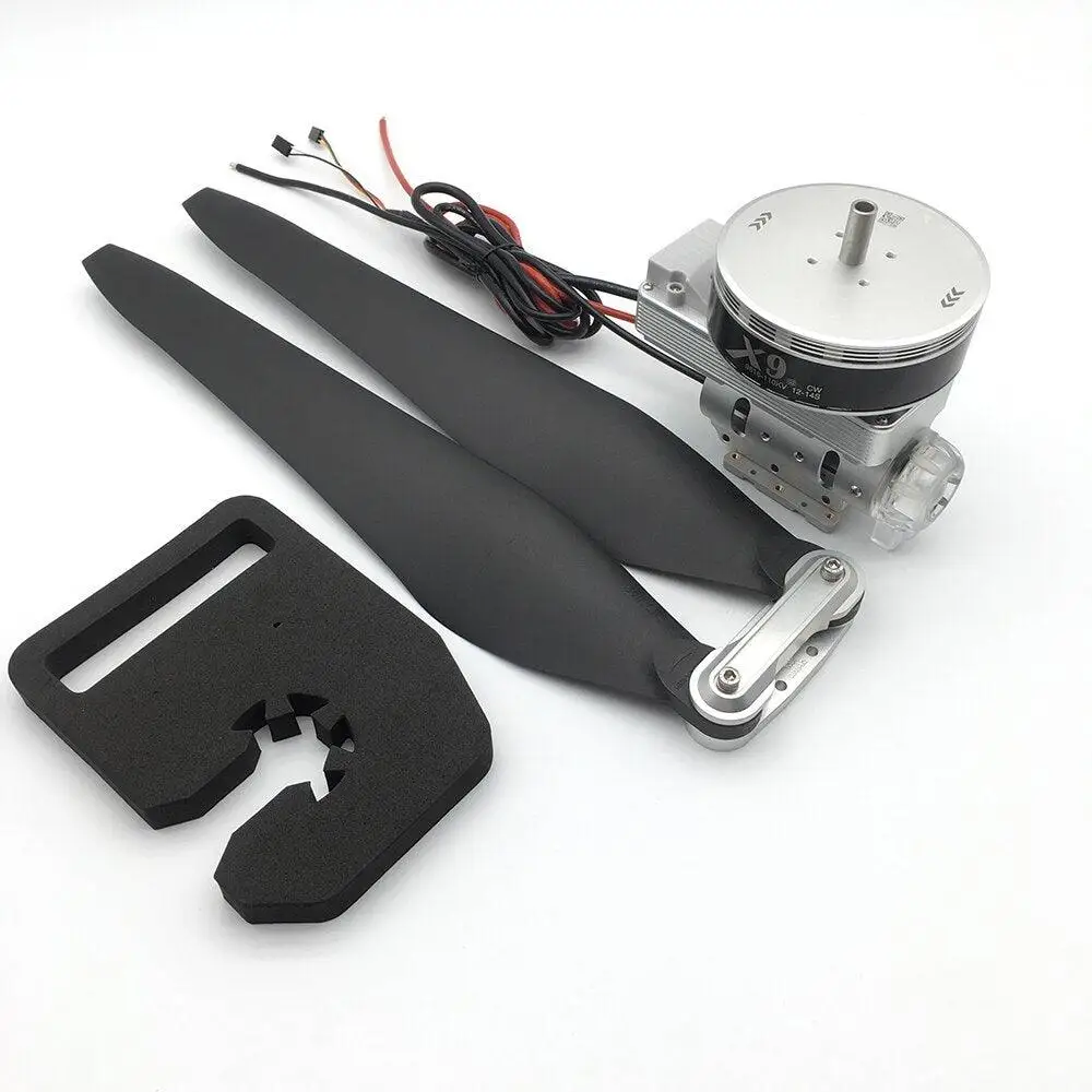 Original Hobbywing Motor Power Kit X9 Carbon Plastic Pulp Clip 3411 CW CCW Folding Drone Propeller hobby wing x9 motor