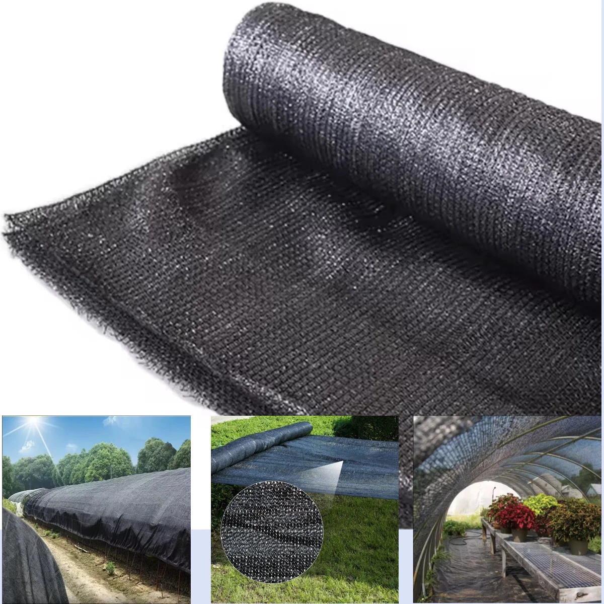 HDPE black agricultural shade net shade sails & nets