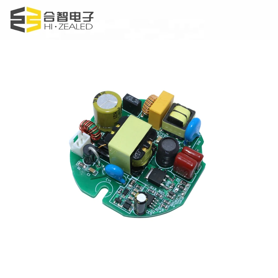 Professional manufacturers led driver power supply 1250mA 800mA round shape led driver 24v 12v 20w