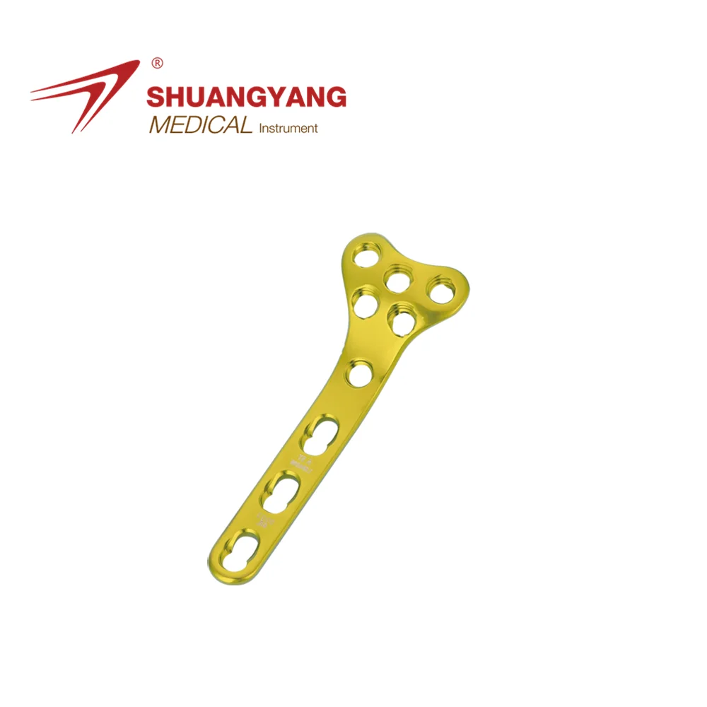 2.4 series capitumlum radius bone fracture trauma LCP titanium locking plate and pet animal surgery