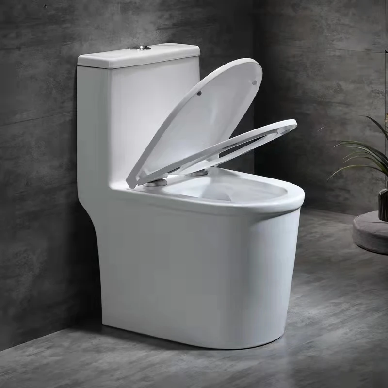 Chaozhou manufacturer dual flush water closet one piece toilet ceramic white wc toilet inodoros modernos