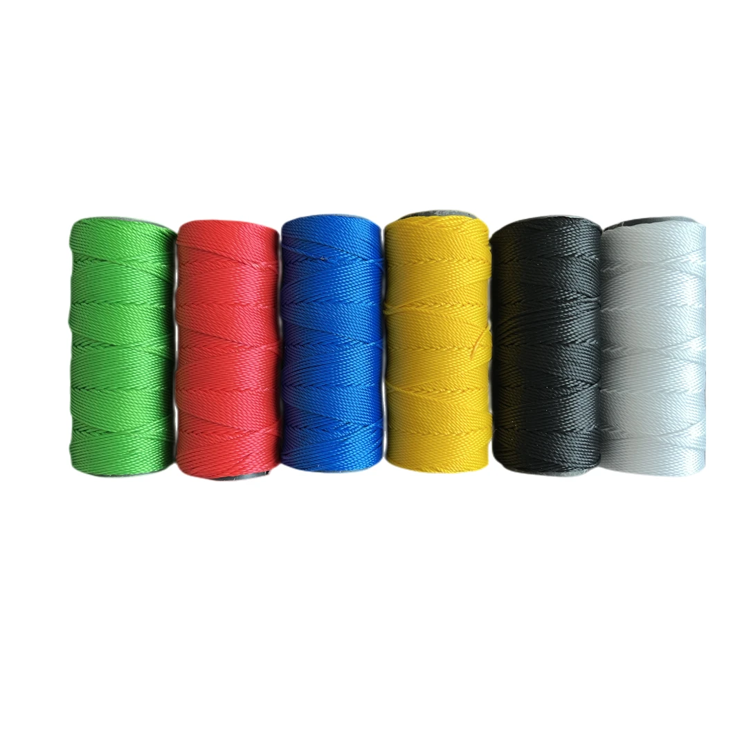 210D нейлон полиэстер ПП пластик витой рыболовный шнур/нить/веревка/шпагат