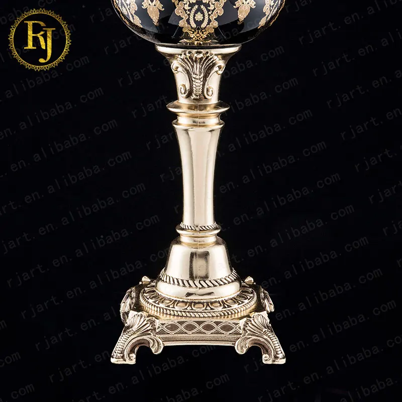 Uzbek Kazak Bagima Nut Fruit Plate Idishlar Glass Gold Pattern Chinni Posuda Dish Set Dinner Dinnerware Plates For Dinner