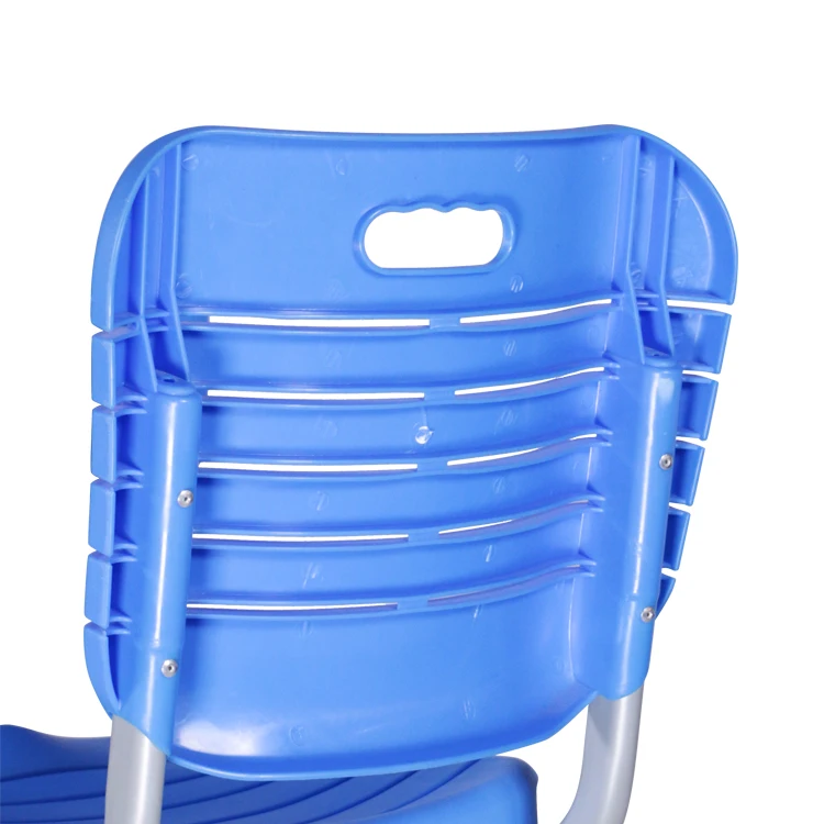 Factory Wholesale Stackable Student Blue Table Studying Desk Chair For Students