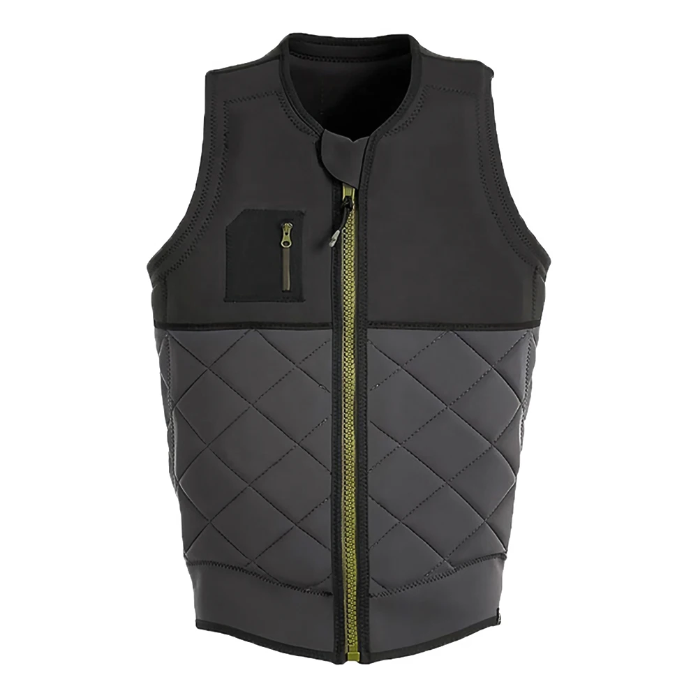 Custom Logo Neoprene Life Jacket Adult Marine Rescue Rafting Fishing Boat Kayak Swim Impact Vest Wakeboard