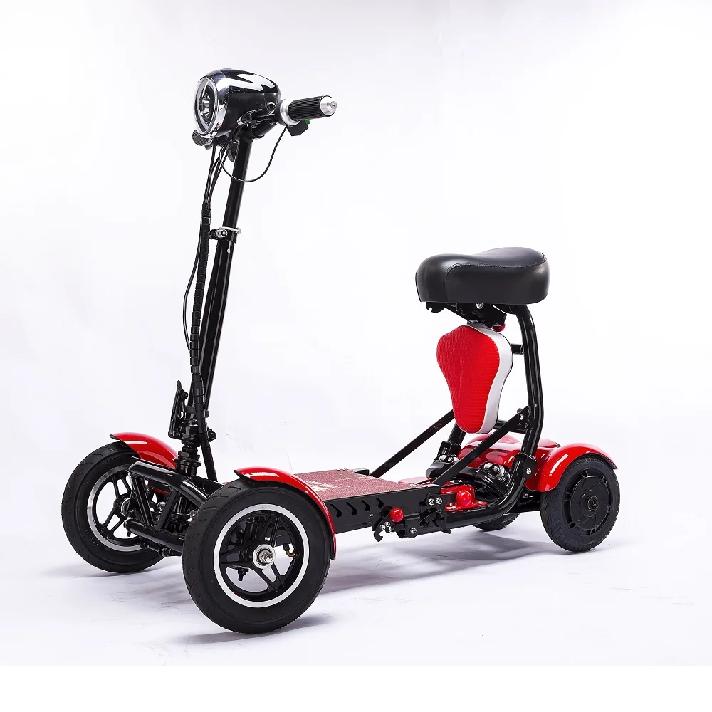36V four wheel  two seat mobility scooters smart kids  folding  electric scooter for adult