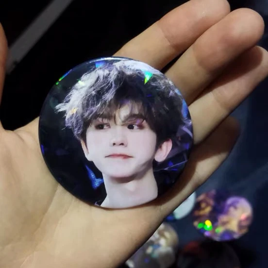 High Quality Custom Fan Supporting Goods Metal Badge
