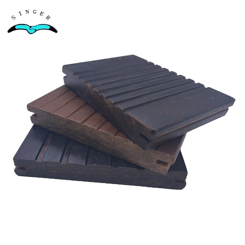 Waterproof deep charcoal bamboo growing underdecking outdoor for flooring