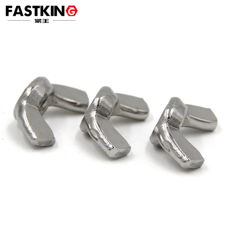 Wing nut ANSI A2-70 butterfly nuts in stock 5/16-18 stainless steel nut