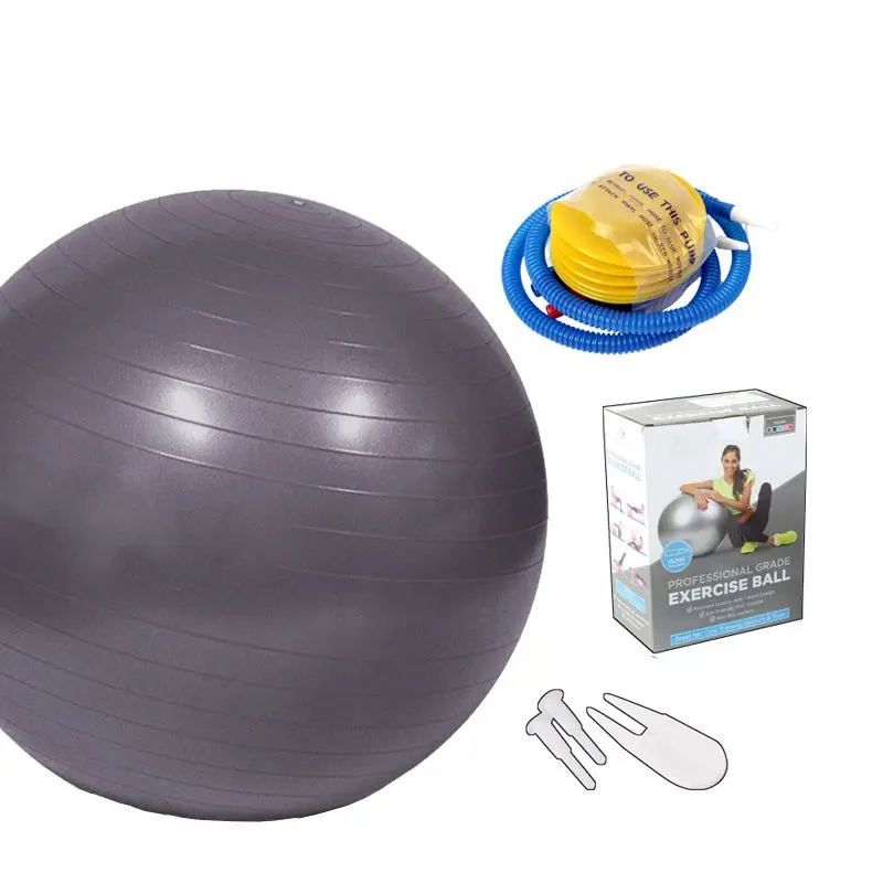 Cheap Swiss Pilates Fitness Wholesale PVC Balance Exercise Yoga Ball