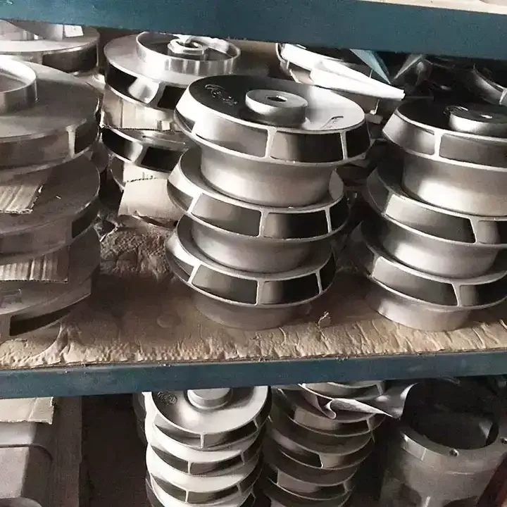 Desen Customized Professional Iron Casted Impeller Stainless Steel Casting Water Pump Impeller