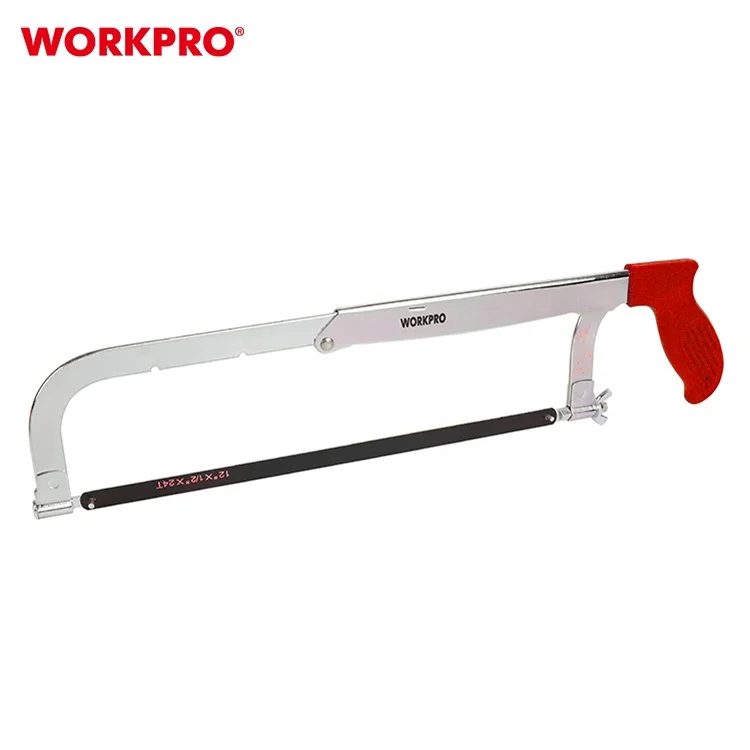 WORKPRO Woodworking Hand Saw Multifunctional 3-Length Adjustable Hacksaw