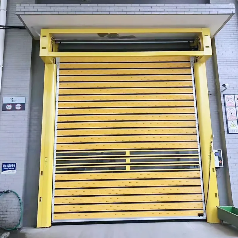 High Quality Stable Other Automatic Metal Industrial Roll up Servo Aluminum Alloy Hard Quick Workshop Speed Spiral