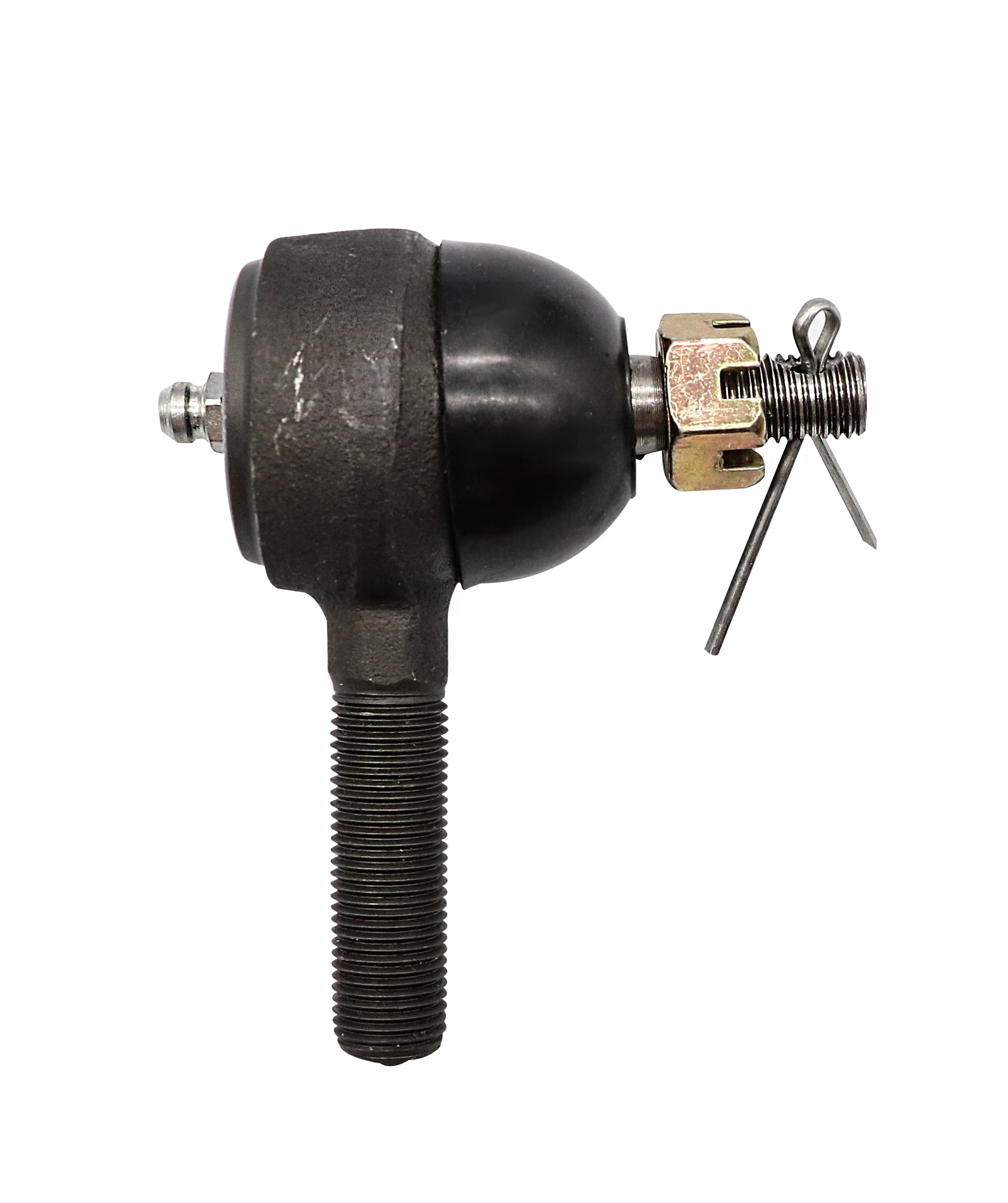 Golf Cart Thread Tie Rod End Rod End with Grease Ball Joint for Club Car DS G&E 1976-2008 Left Side(Drive Side#7540