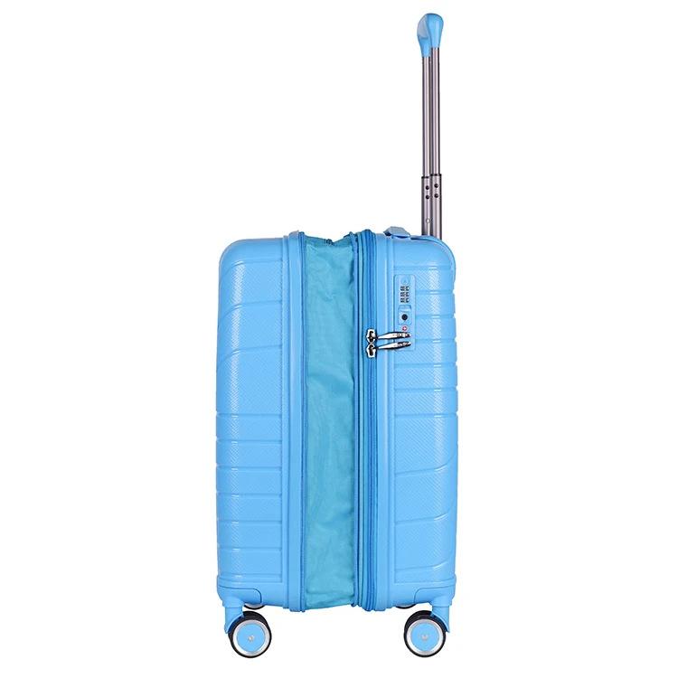 OEM ODM Factory Wholesale PP Luggage Travel Lightweight Trolley Luggage Hard Shell Carry on Luggage Suitcase
