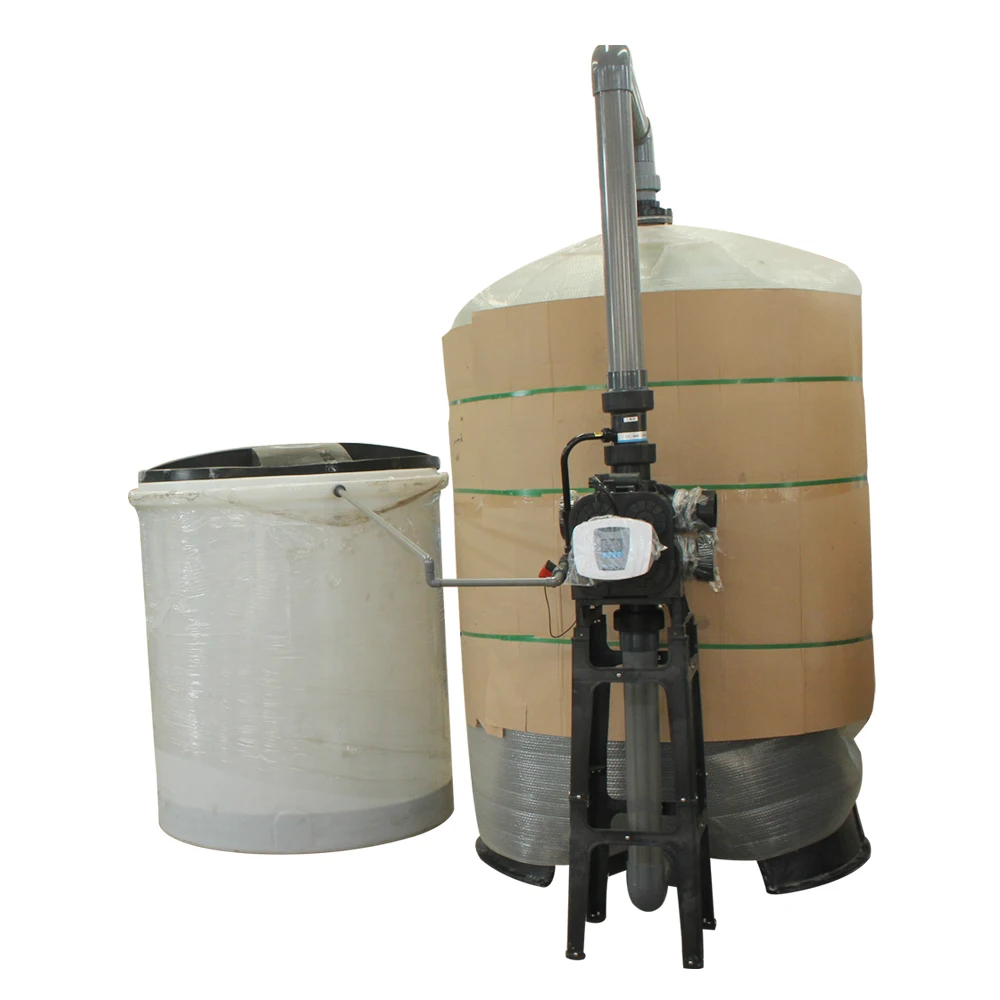 Resin change 30m3/hr Water softener system to Remove Calcium hardness