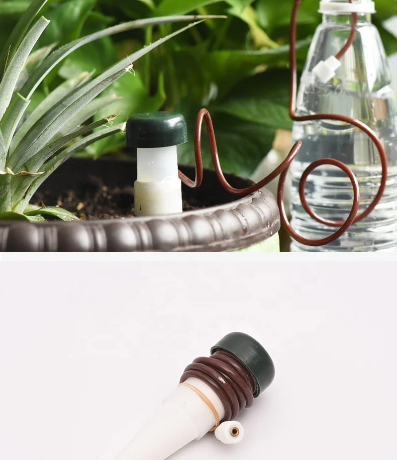 Plant Self Watering Stakes Indoor or Outdoor Water Spikes for Plants Automatic Drip Irrigation