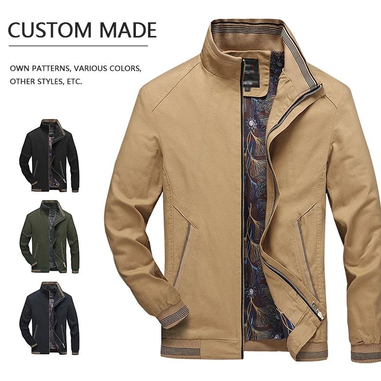 New leisure custom zippers for spring hoodies fashionable mens jackets