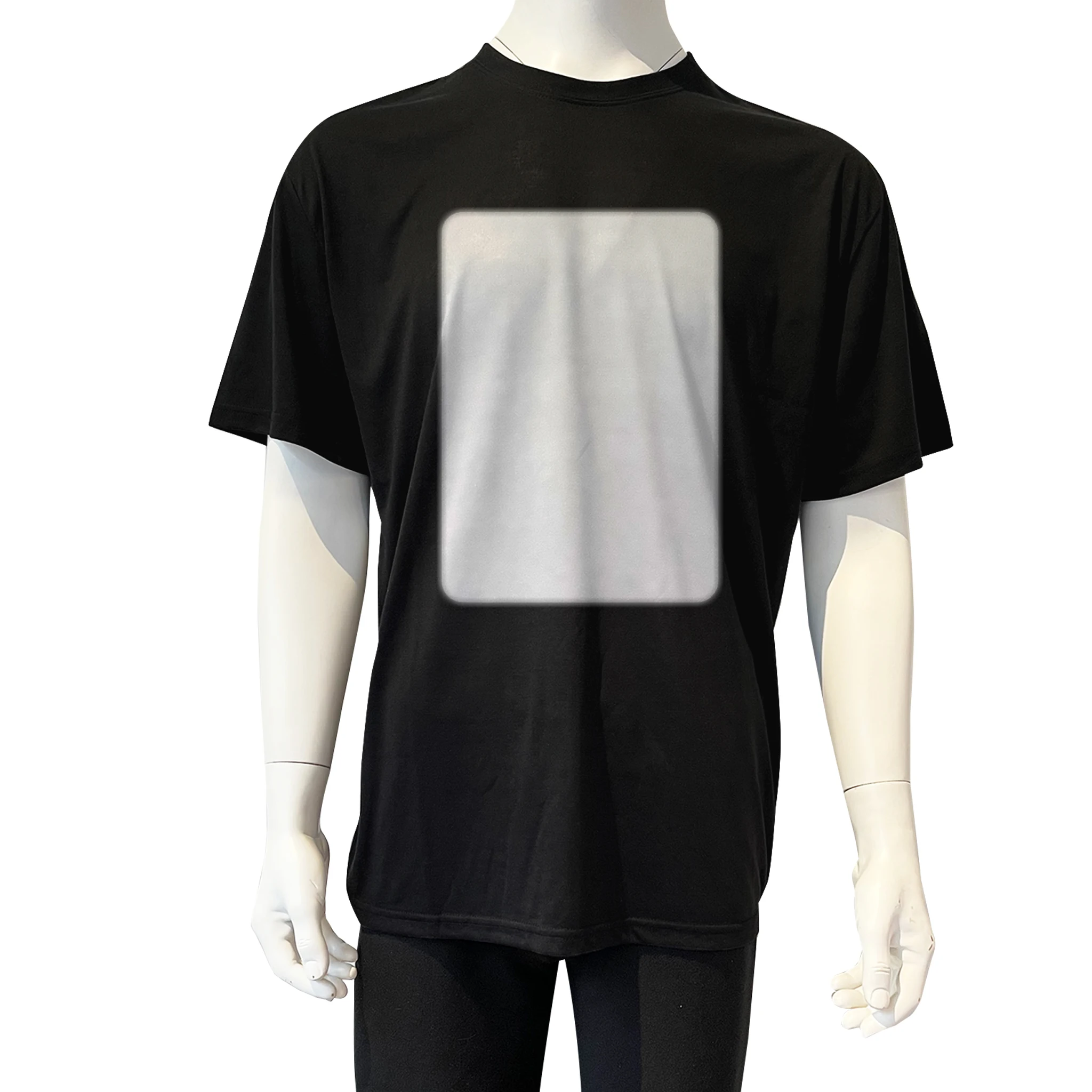 A3 Blank White Space in the Middle of the Tee sublimation print
