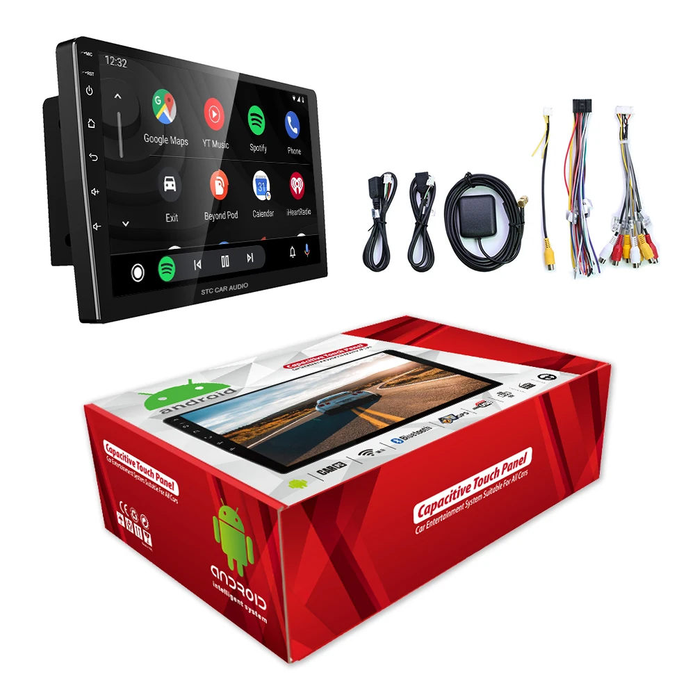 Touch Screen Universal Multimedia 2 Din 10 Inch Audio Stereo Android 11 Car Radio
