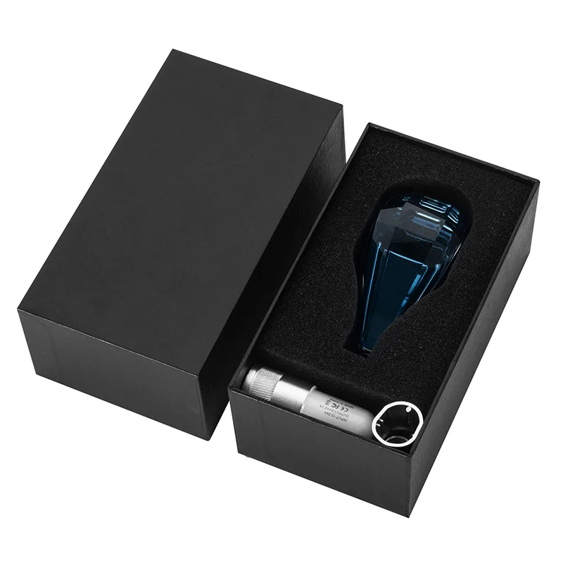 Luxury Crystal car accessories Switch gift Head Multi universal Color Automatic Switch Touch
