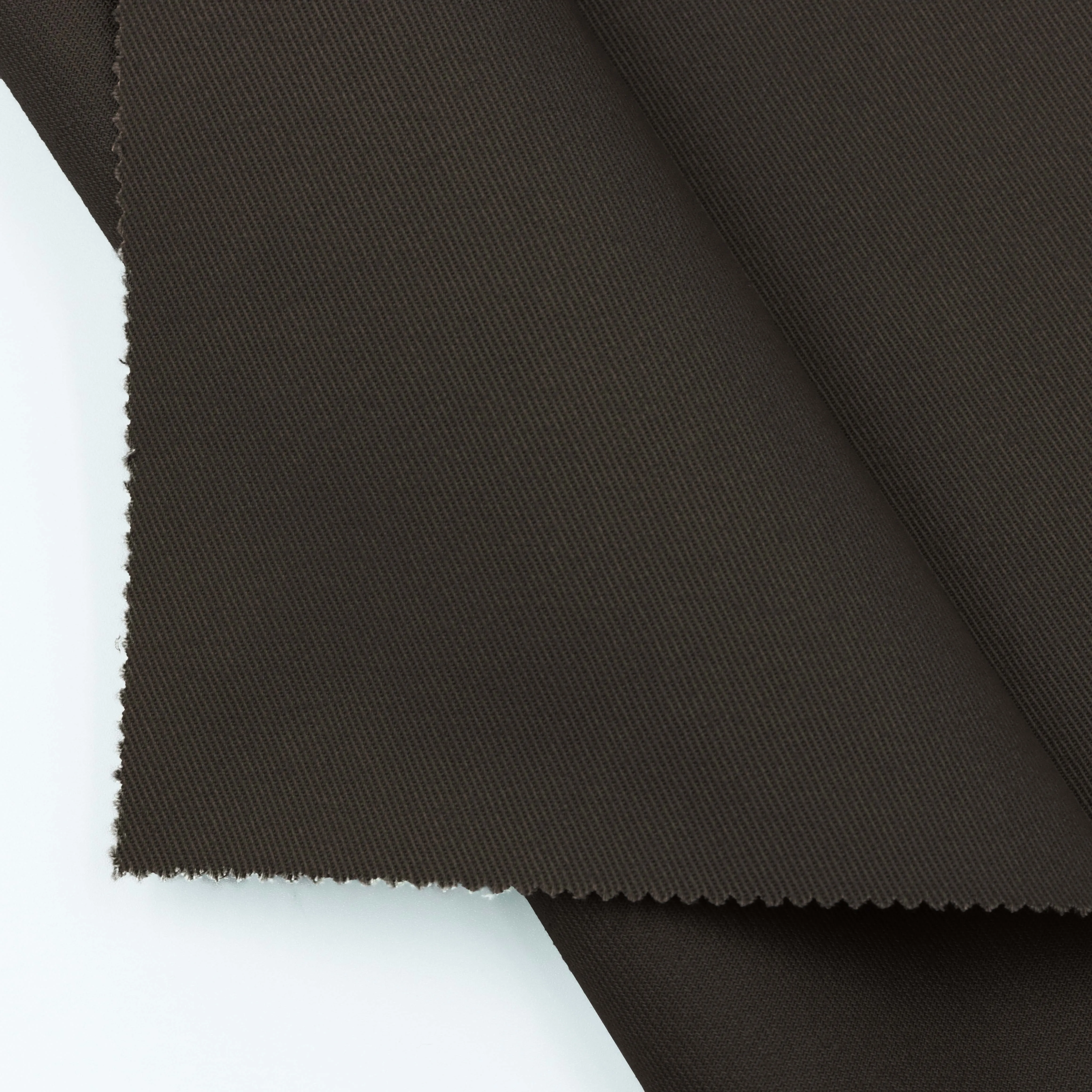 China Manufacturer Thickened Winter Business Twill 98% Cotton 2% Spandex Fabric Material