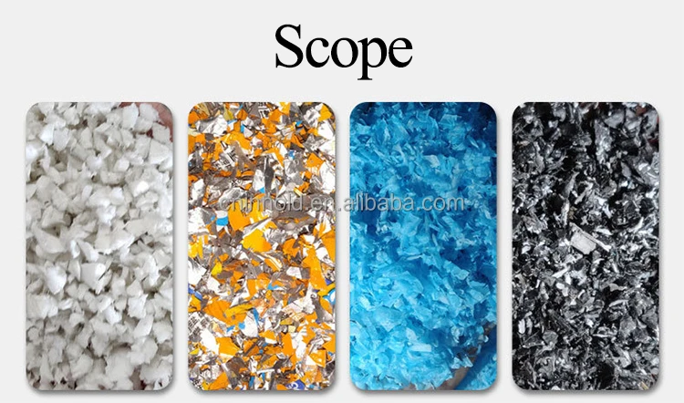 Hot Sale Bottle Bag Shredder Grinder Machine Price Plastic Pipe Crusher