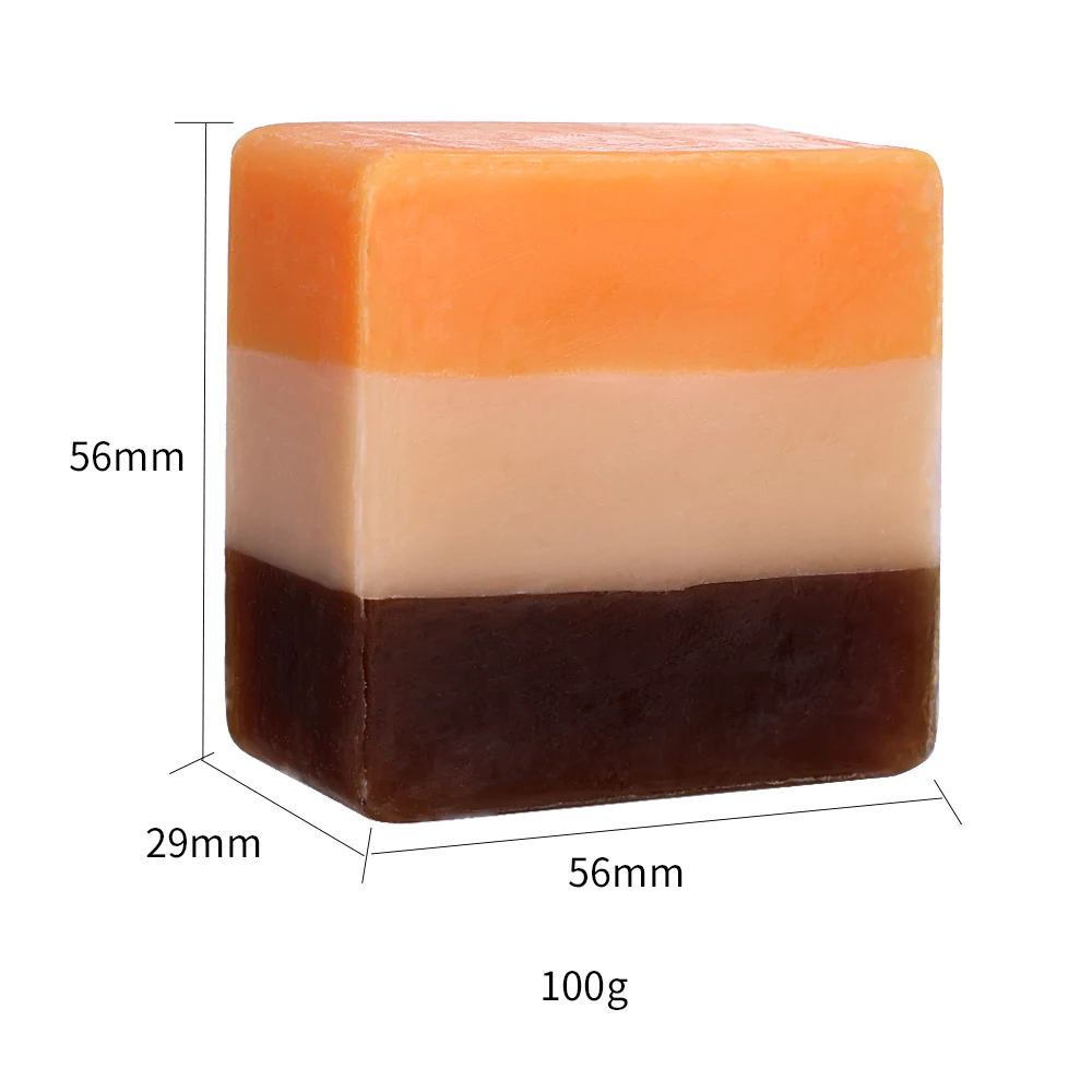 Custom Kojic Acid Papaya Honey Goat Milk Oatmeal Niacinamide Whitening Beauty Soap for Glowing Skin