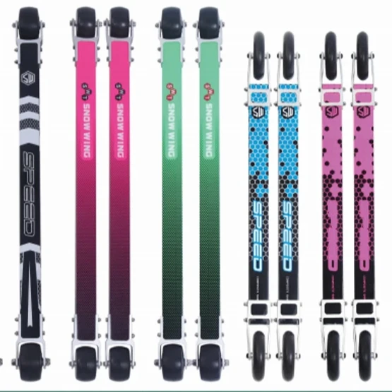 KT  custom Carbon Fiber Roller Ski Classic ski