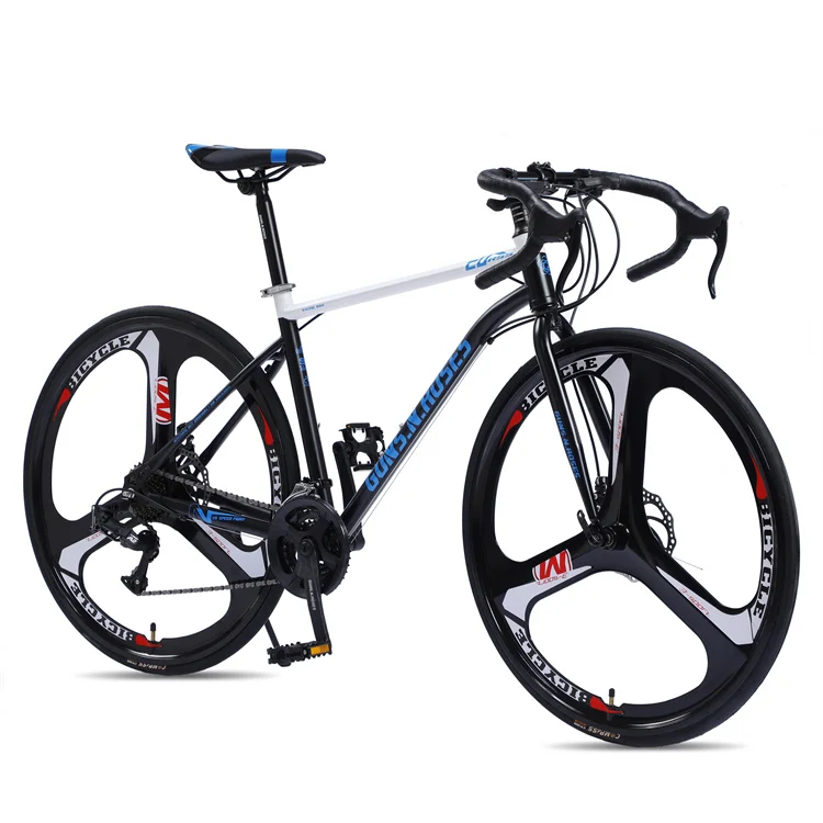 OEM 700C мужской гоночный велосипед с переключателем Shimano 21-ступенчатая передача из углеродного волокна симулированный шоссейный и стальная алюминиевая вилка
