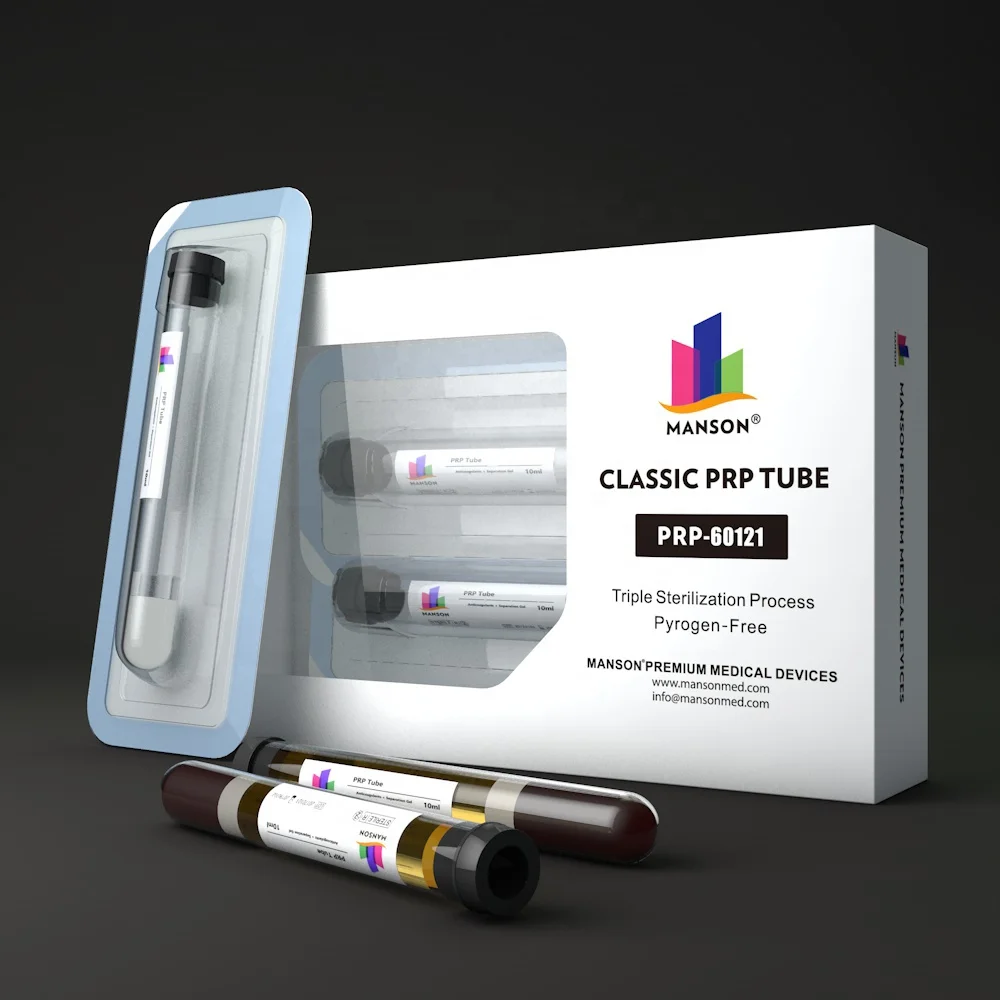  10 мл 15 Prp Tube с ACD гелем цитрата