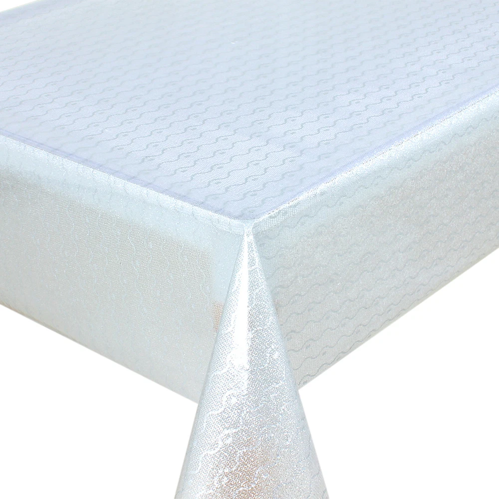 Shinning Dots Waterproof PVC Tablecloth Russian Market Oilcloth