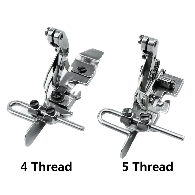 Middle Guide Presser Foot Fit Pegasus EX3200 EX5200 Siruba 988 JACK 798 Industrial Overlock Sewing Machine High Shank 4/5 Thread