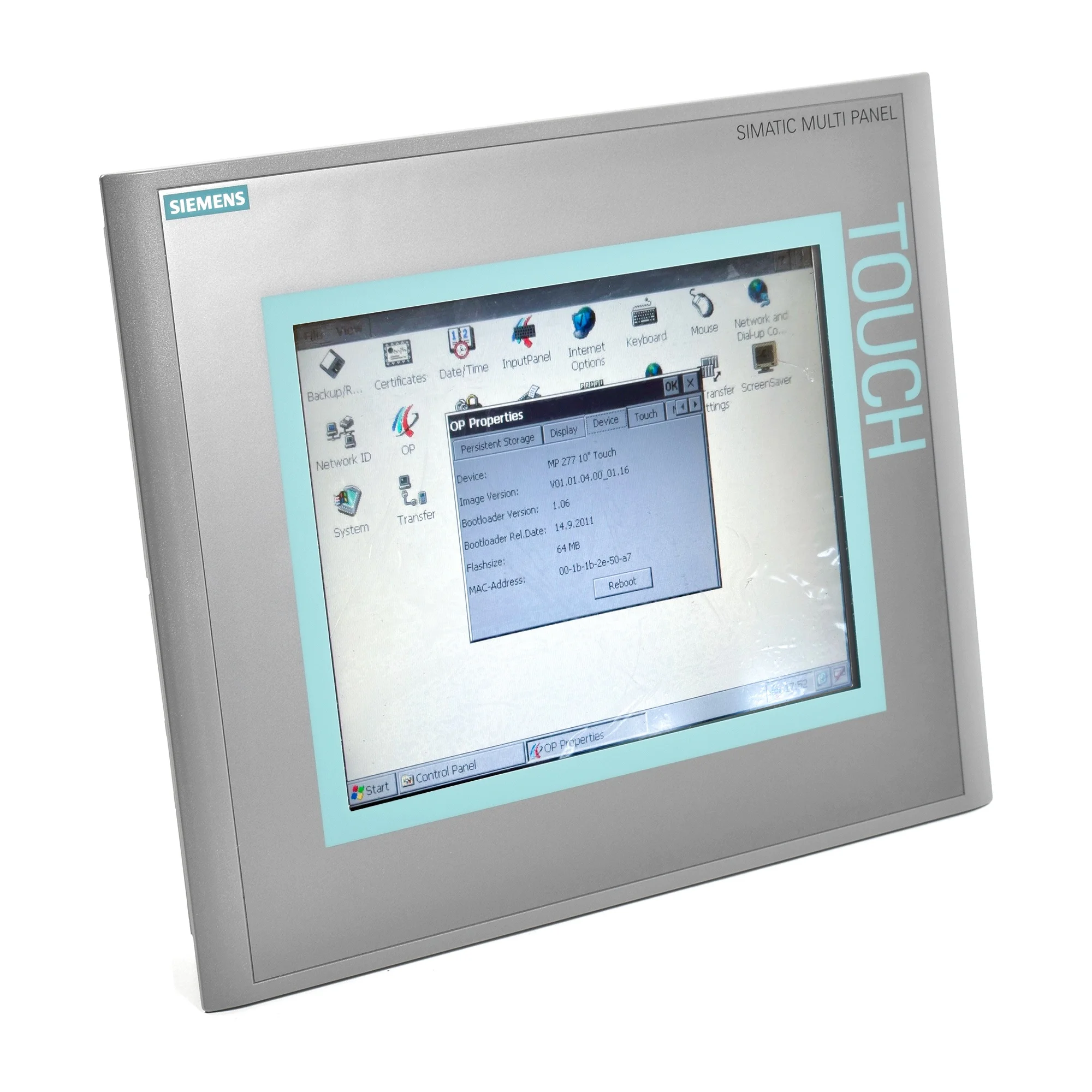 New Original 10.4 inch Siemens Simatic MP277-10 Hmi Touch Screen 6AV6643-0CD01-1AX1