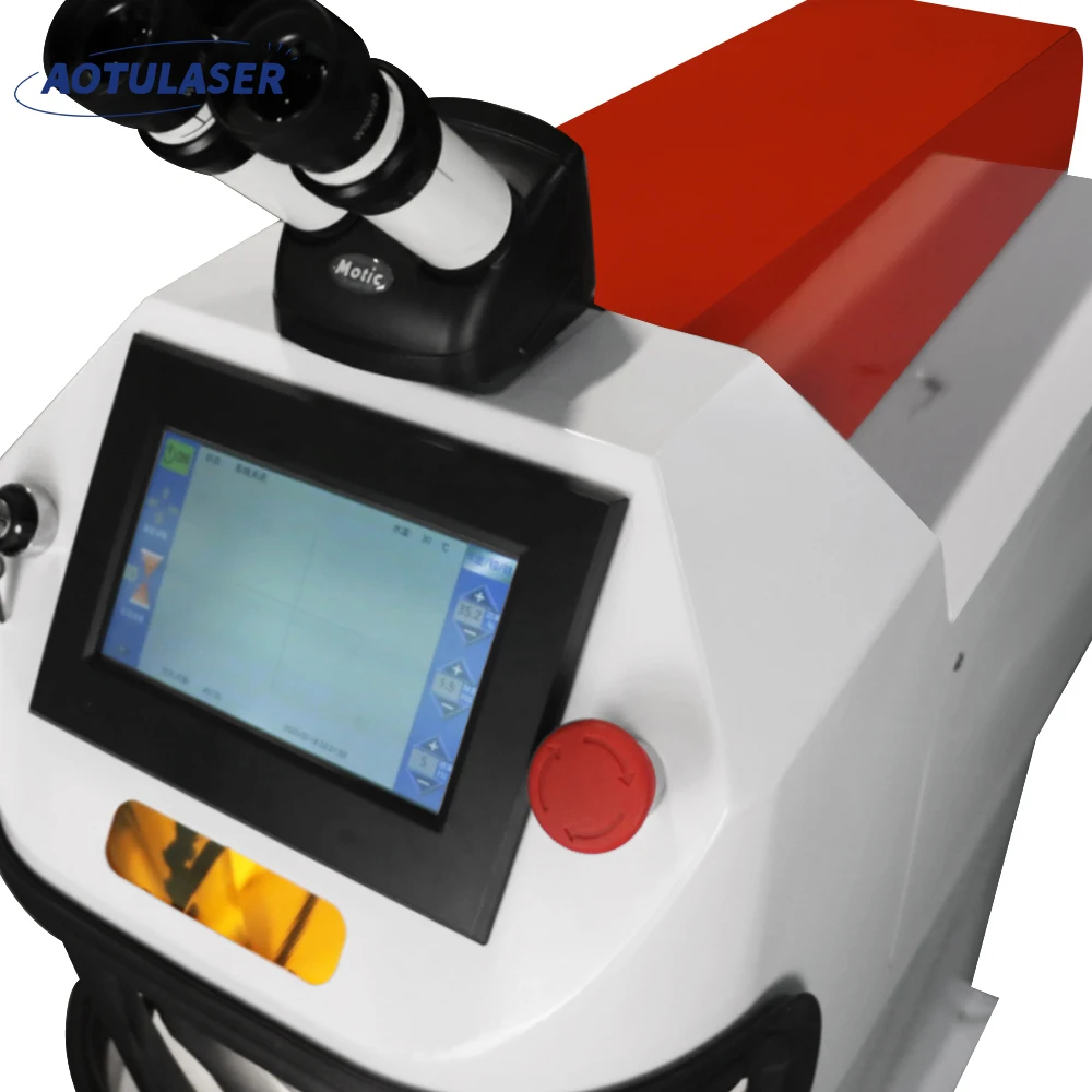 150W 200W 230W Desktop Welding Laser Welding Machine For Jewelry Gold Necklace Copper