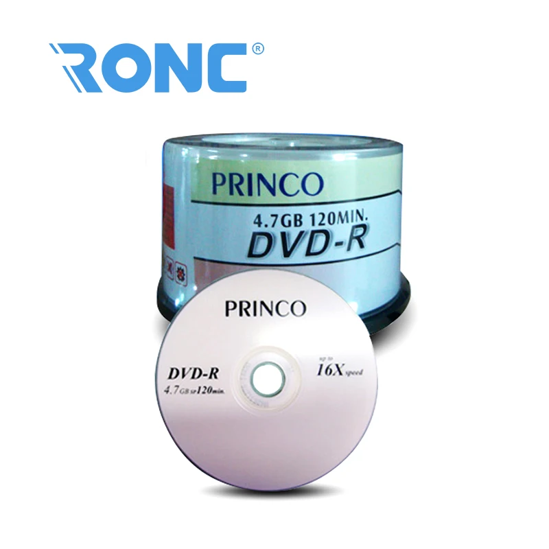 Factory  blank dvd 16x 47gb shrink wrap package  printable blank cds dvdr disc