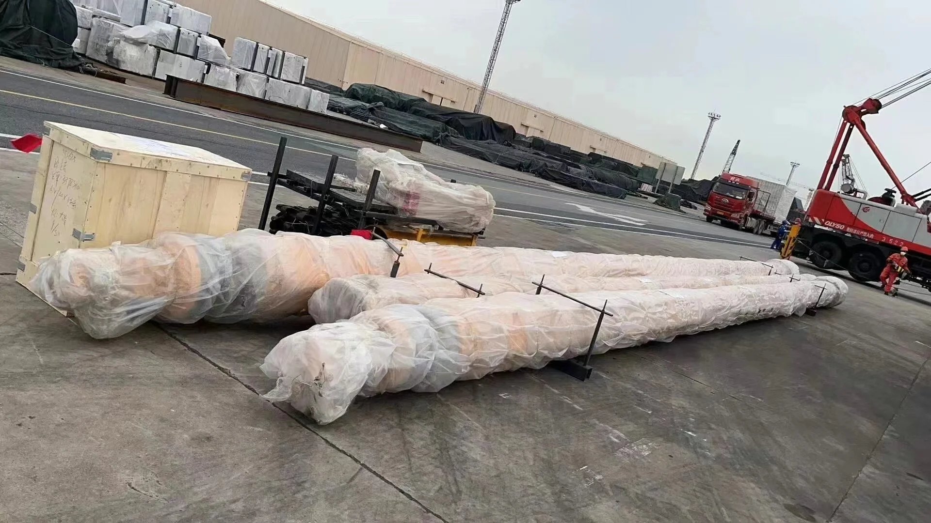 With disc spring and welded reinforcement ring for hard soil for Libherr LB32 rotary drilling rig, Interlocking  kelly bar