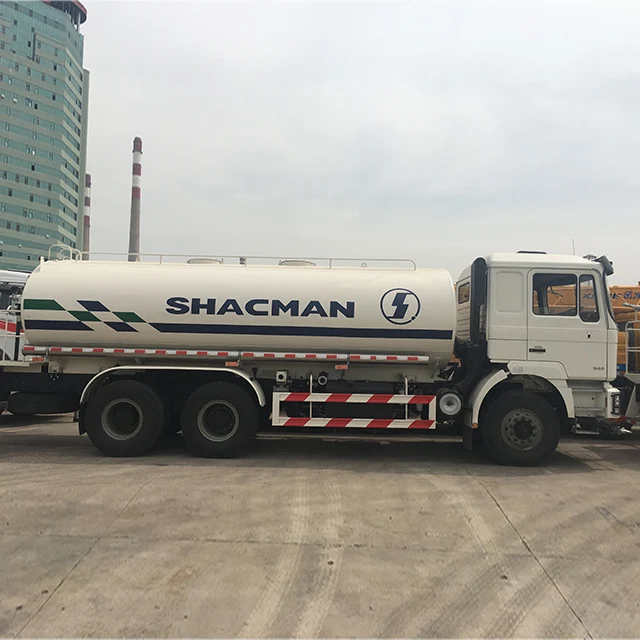 Shacman F2000 Tank Truck 6x4 15000l to 35000 Liters Capacity Water Tanker Truck