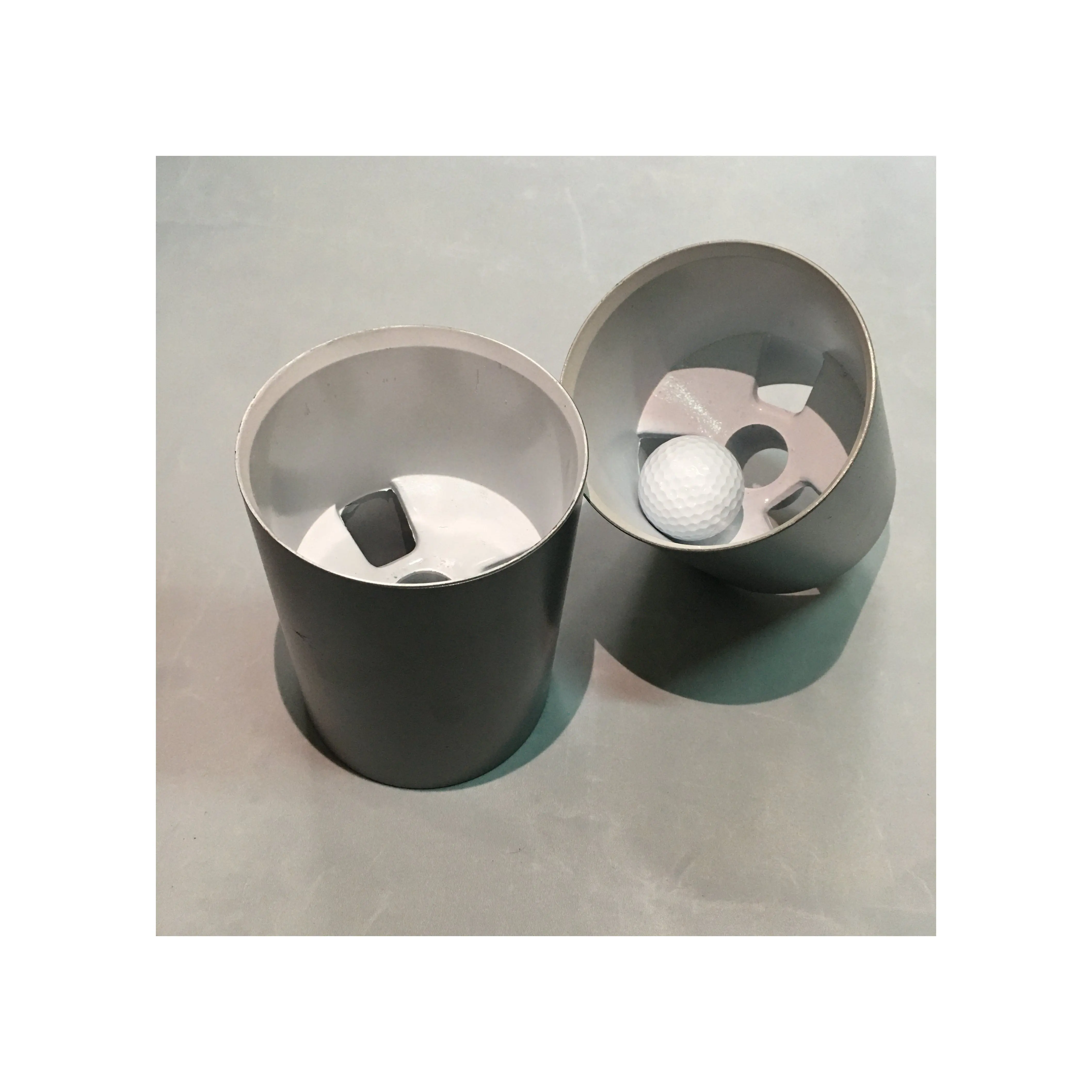 Wholesale Customized Logo Good Quality Golf Accessories 27mm Aluminum Golf Course Cup